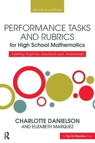 Cover of Performance Tasks and Rubrics for High School Mathematics