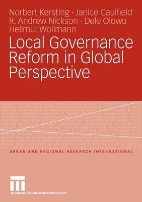 Cover of Local Governance Reform in Global Perspective