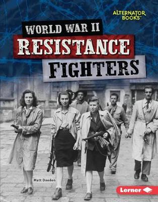 Book cover for World War II Resistance Fighters