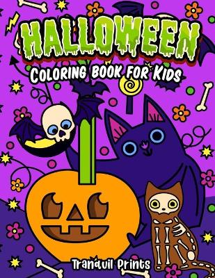 Book cover for Halloween Coloring Book for Kids