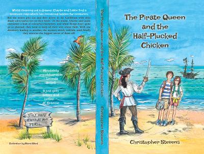 Book cover for The Pirate Queen and the Half-Plucked Chicken