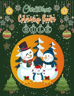 Book cover for Christmas Coloring Books Bulk