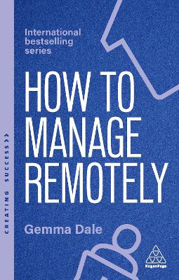 Book cover for How to Manage Remotely