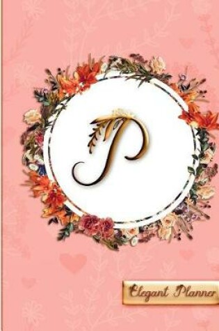 Cover of "p" - Elegant Planner