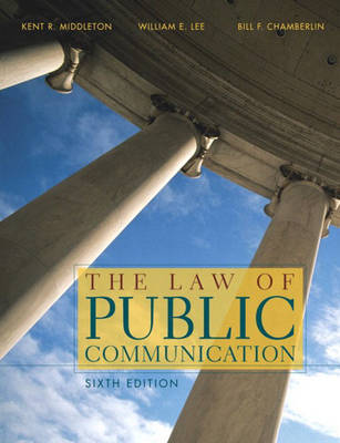 Book cover for The Law of Public Communication