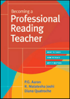 Book cover for Becoming a Professional Reading Teacher
