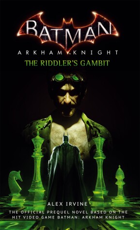 Book cover for Batman: Arkham Knight - The Riddler's Gambit