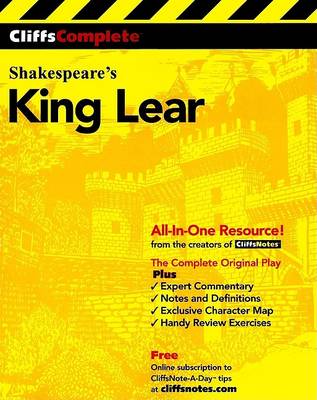 Book cover for Cliffscomplete Shakespeare's King Lear