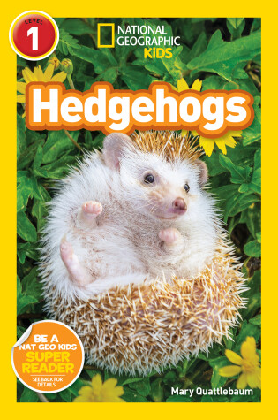 Cover of National Geographic Readers: Hedgehogs (Level 1)