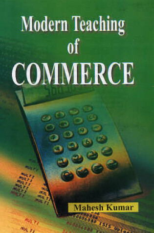 Cover of Modern Teaching of Commerce