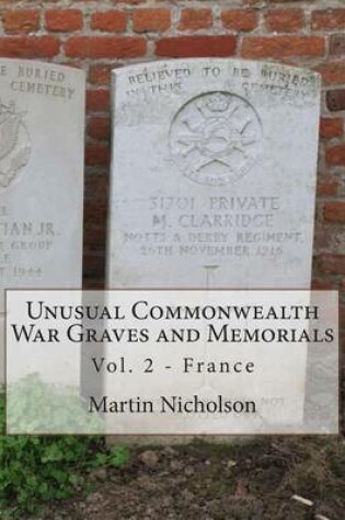 Cover of Unusual Commonwealth War Graves and Memorials