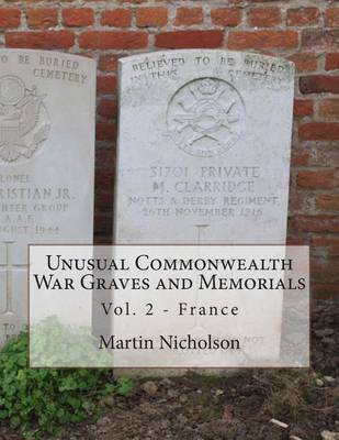 Book cover for Unusual Commonwealth War Graves and Memorials