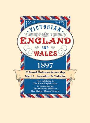 Cover of Lancashire and Yorkshire - Coloured Victorian Map 1897