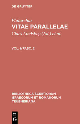 Book cover for Vitae Parallelae, Vol. I, Fas CB