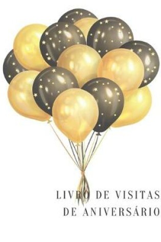 Cover of Livro de visitas de aniversário