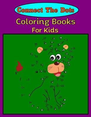 Book cover for Connect the Dots coloring books for kids