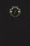Book cover for Monogram "Z" Blank Book