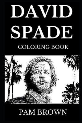 Book cover for David Spade Coloring Book