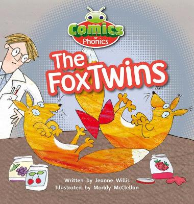 Cover of Bug Club Independent Comics for Phonics: Reception Phase 3 Unit 6 The Fox Twins