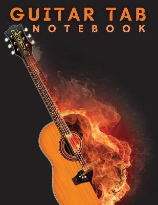 Book cover for Guitar Tab Notebook