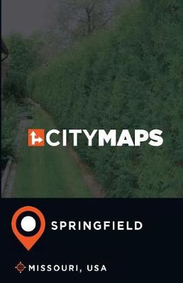 Book cover for City Maps Springfield Missouri, USA