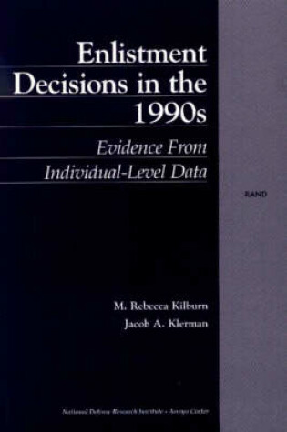 Cover of Enlistment Decisions in the 1990s