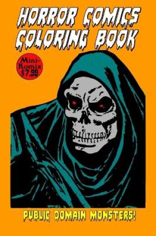 Cover of Horror Comics Coloring Books