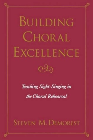 Cover of Building Choral Excellence
