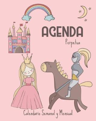 Book cover for Agenda perpetua. Calendario Semanal y Mensual