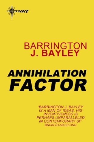 Cover of Annihilation Factor
