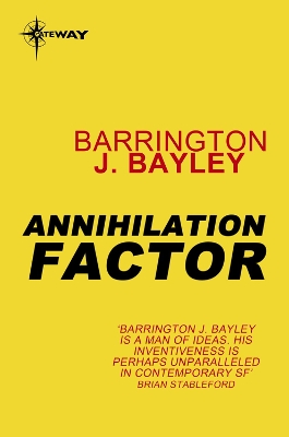 Book cover for Annihilation Factor