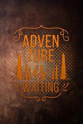 Book cover for adventure is waiting