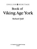 Cover of English Heritage Book of Viking York
