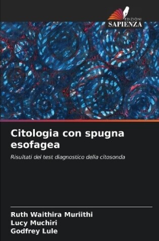 Cover of Citologia con spugna esofagea