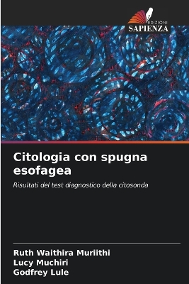 Book cover for Citologia con spugna esofagea