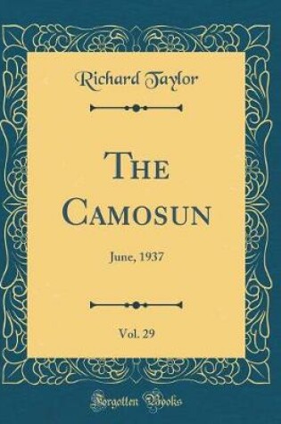 Cover of The Camosun, Vol. 29