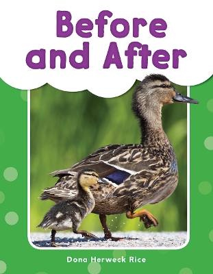 Cover of Before and After