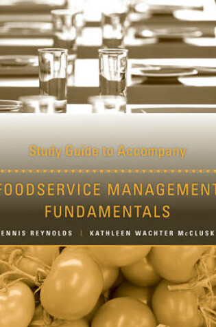 Cover of Foodservice Management Fundamentals, Study Guide