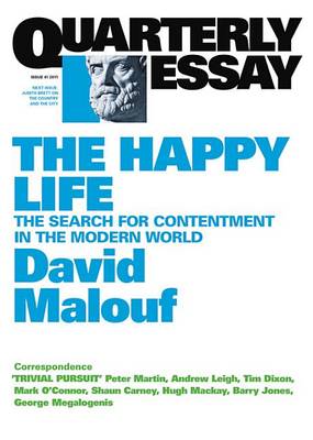 Book cover for Quarterly Essay 41 the Happy Life