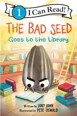 Book cover for The Bad Seed Goes to the Library