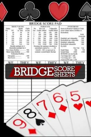 Cover of Bridge Score Sheets, Bridge Score Pad