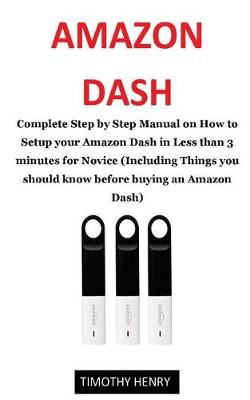 Book cover for Amazon Dash User Guide