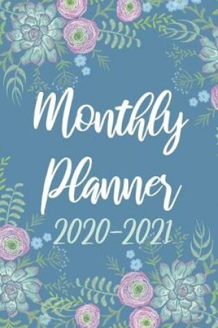 Cover of Monthly Planner 2020-2021