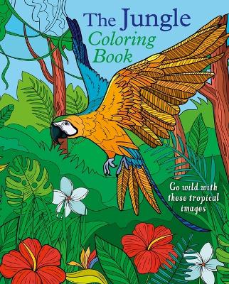 Book cover for The Jungle Coloring Book