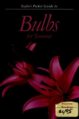 Cover of Pocket Guide to Bulbs for Summer