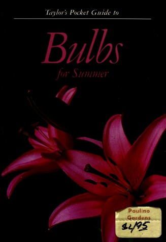 Book cover for Pocket Guide to Bulbs for Summer