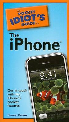 Book cover for The Pocket Idiot's Guide to the iPhone