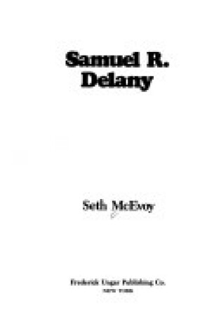 Cover of Samuel R.Delany