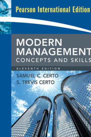 Cover of Modern Management:Concepts and Skills: International Version Plus My ManagementLab Access Card