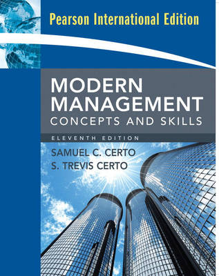 Book cover for Modern Management:Concepts and Skills: International Version Plus My ManagementLab Access Card